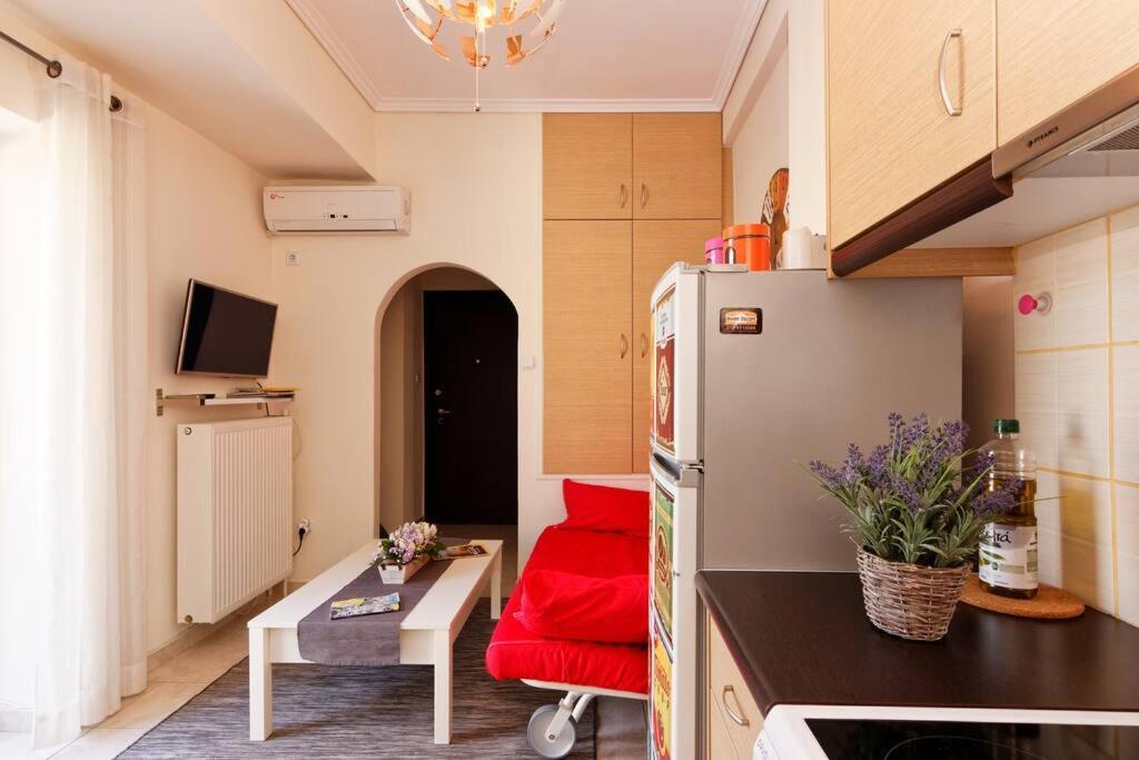 Big Terrace Near Metro And Athens Center Apartment Luaran gambar