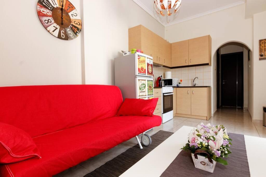Big Terrace Near Metro And Athens Center Apartment Luaran gambar
